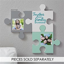 Personalized Family Quotes Wall Puzzle Pieces - 17697