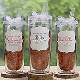 Personalized Bridal Party Flip N Sip Tumbler - Bridesmaid On The Go - 17711