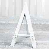 White Wood Easel - 17743