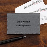 Personalized Credit Card Case - Signature Style - 17751