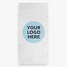 Personalized Business Logo Beach Towels - 17759