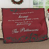 Personalized Christmas Blankets - Christmas Blessings - 17770