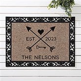 Personalized Doormats - Arrows of Love - 17793