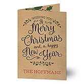 Personalized Christmas Card - Season Of Happiness - 17823