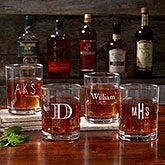 Personalized Old Fashioned Glasses - Classic - 17834