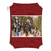 Personalized Family Photo Christmas Card - Winter Melody - 17835