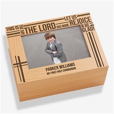 Personalized First Communion Keepsake Box - 17899