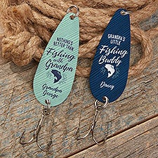 Personalized Fishing Lure Set - Grandfather Fishing Gift - 17913