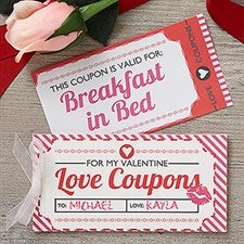 Love Coupons Personalized Coupon Booklet - 17991