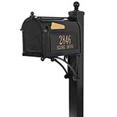 Personalized Custom Mailboxes - Rust-Free Aluminum  - 18039D