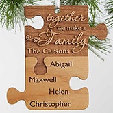 Personalized Family Ornament - Together We Make A Family - 18058