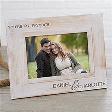 Engraved Picture Frame - You're My Favorite - 18075