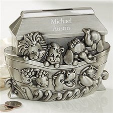 Personalized Piggy Bank - Noahs Ark - 18114