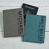 Personalized Passport Holder - Add Name And Quote - 18116