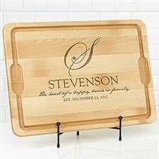 Custom Home Personalized Hardwood Cutting Boards - 18182