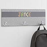 Personalized Coat Rack for Boys - 18224