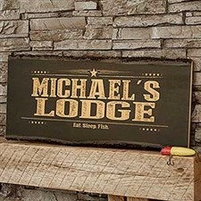 Wood Signs for Him - Personalized Basswood Planks - 18244