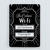 Personalized WiFi Password Sign - 18255
