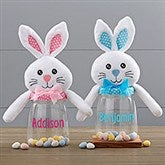 Easter Bunny Personalized Candy Jar - 18273