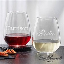 Total Expert Luigi Bormioli®  Personalized Stemless Wine Glass  - 18285