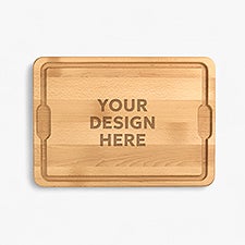 Personalized Logo Maple XL Cutting Board - 18326