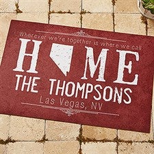 Velma.com quot;Statequot; of Love Doormat - 18345