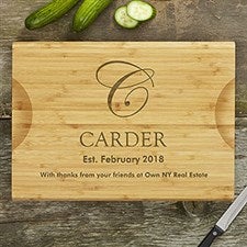 OWN NY Real Estate 2 sided Bamboo Cutting Board - 18423