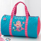 Personalized Kids Duffel Bag - Mermaid - 18443