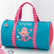 Personalized Kids Duffel Bag - Mermaid - 18443
