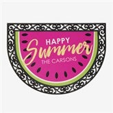 Personalized Half Round Doormat - Simply Summer - 18447