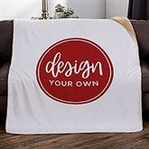 Design Your Own Sherpa Blanket 60x80 - 18455