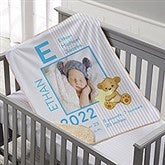 Personalized Precious Moments Baby Blanket for Boys - 18457