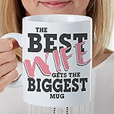 Custom Oversized Coffee Mugs - Wold's Best - 18484