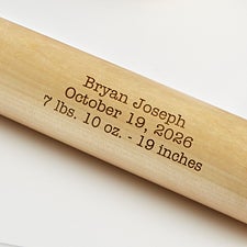 Personalized Mini Baseball Bats - New Baby - 18495