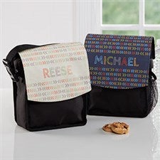 Personalized Lunch Bags - Stencil Name - 18509