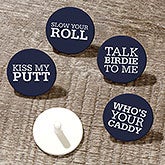 Personalized Golf Markers - Funny Kiss My Putt - 18516