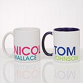 Custom Name Mugs - Personalized Coffee Mugs - 18549