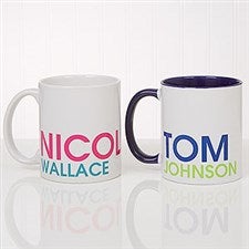 Custom Name Mugs - Personalized Coffee Mugs - 18549