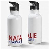 Personalized Water Bottles - Add Any Name - 18555