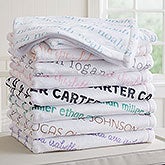 Personalized Baby Blankets - Playful Name - 18557