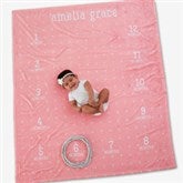 Personalized Baby Milestone Blanket - 18584