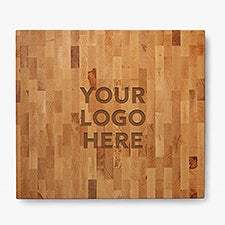 Personalized Business Logo Butcher Block Cutting Boards - 18604