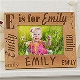 Personalized Picture Frame for Kids - Alphabet Name Design - 1862