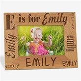 Personalized Picture Frame for Kids - Alphabet Name Design - 1862
