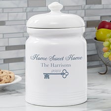 Personalized Cookie Jar - Key To Our Home - 18637