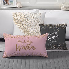 Personalized Throw Pillows - Sparking Love - 18649