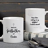 Personalized Godparents Coffee Mugs - Godfather & Godmother - 18713