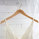 Custom Engraved Wedding Dress Hanger - 18734