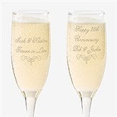 Personalized Champagne Flute - Write Your Own Text - 18756