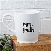 Personalized Wedding Coffee Mugs - Mr & Mrs - 18763